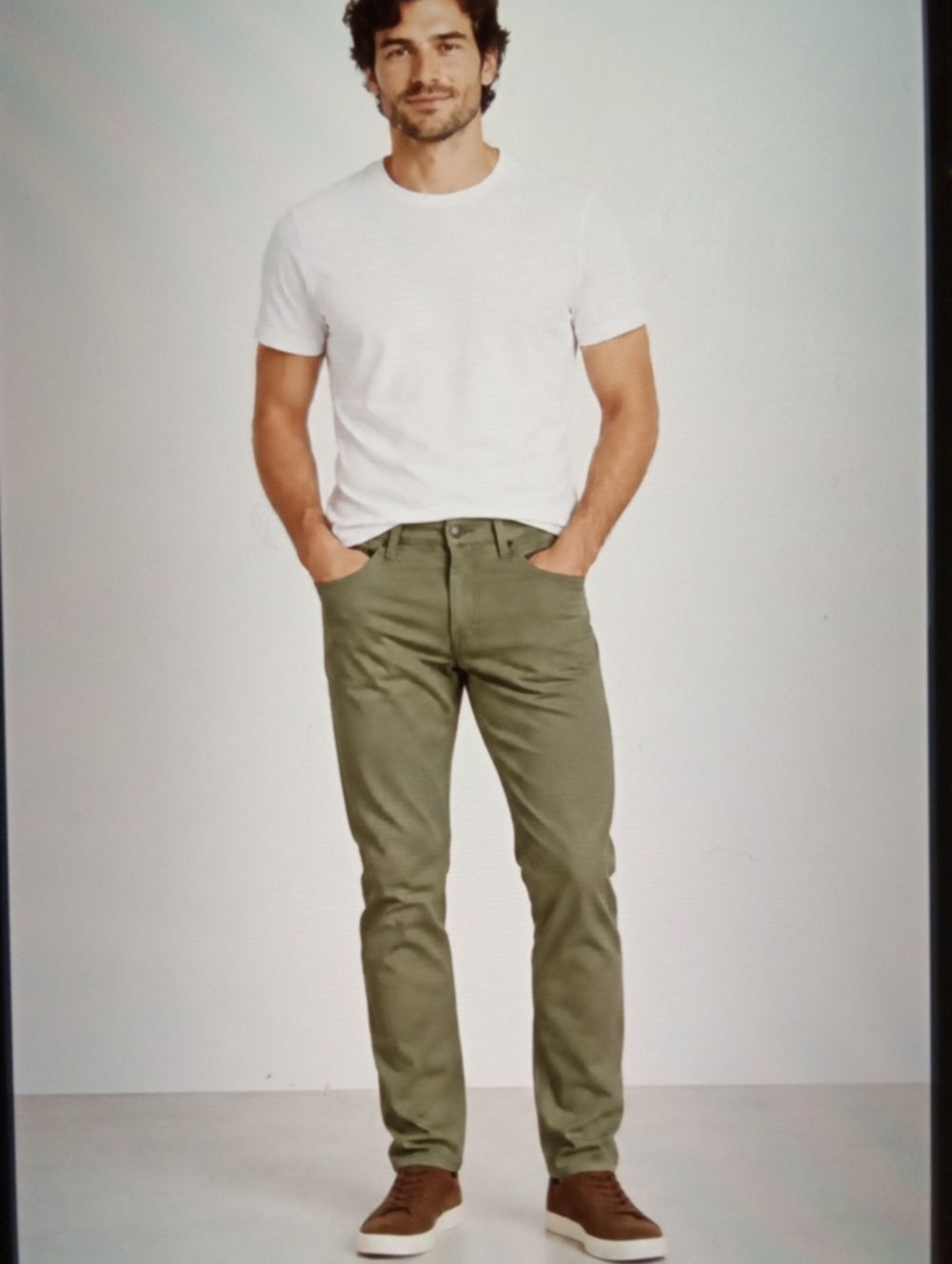 Flint And Tinder Huckberry Slim Fit 365 5 Pocket Mens Pants Size 30 Travel Prepp